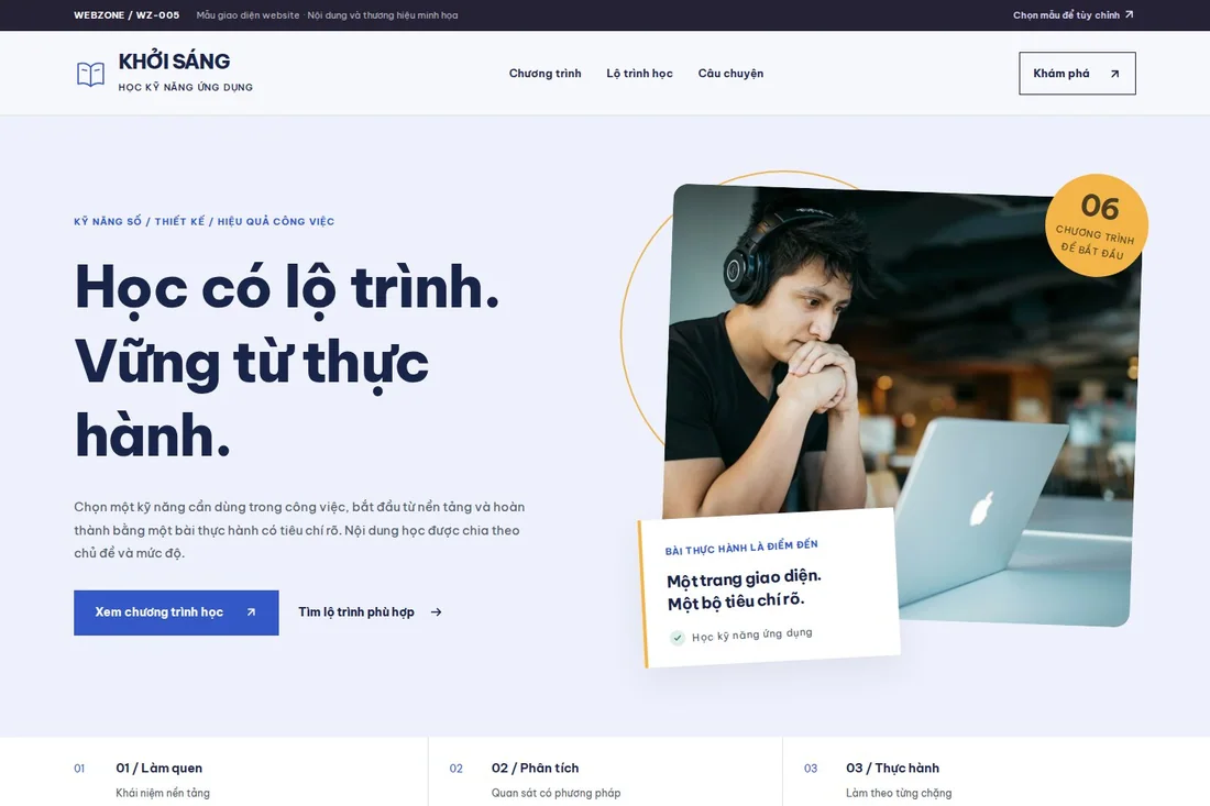 Khởi Sáng – nền tảng khóa học trực tuyến