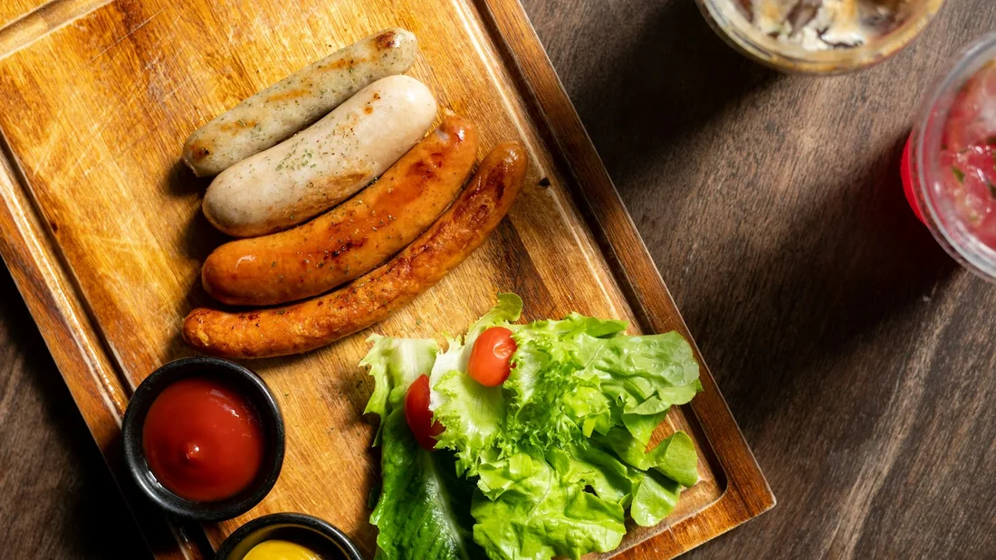 Set xúc xích Đức nướng