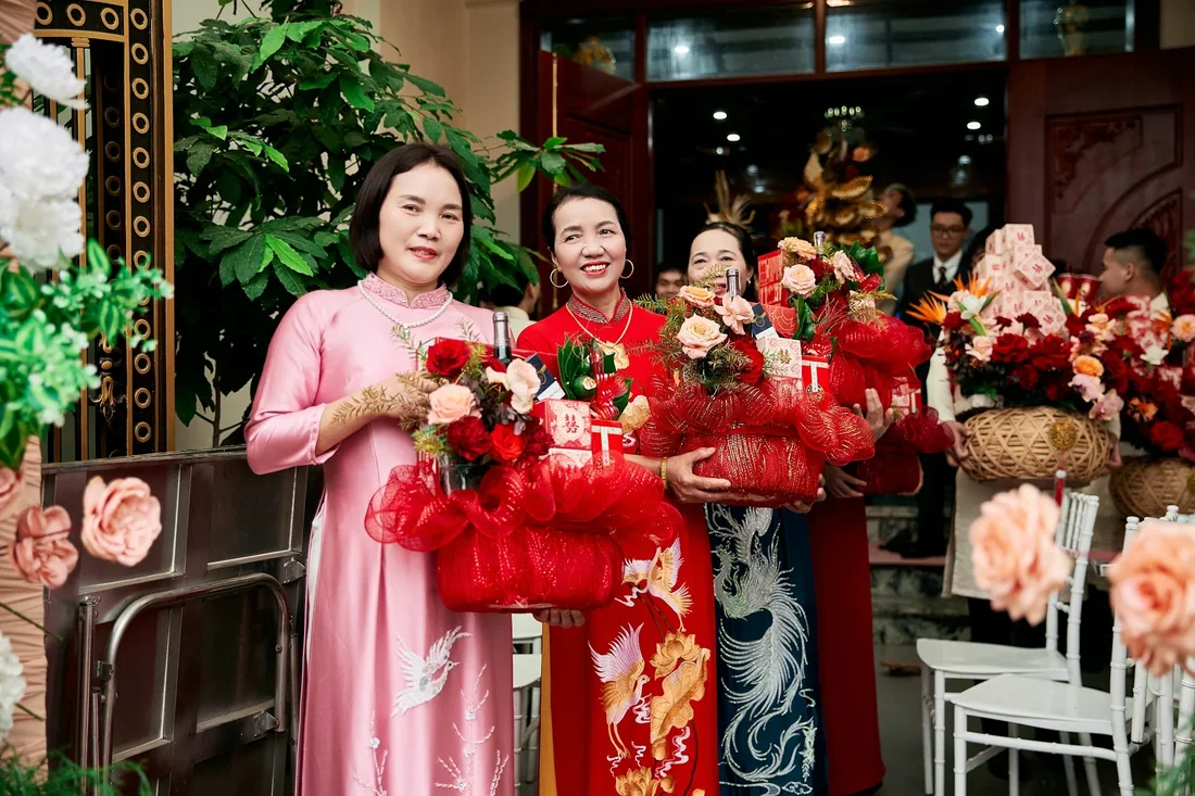 Phóng sự lễ ăn hỏi