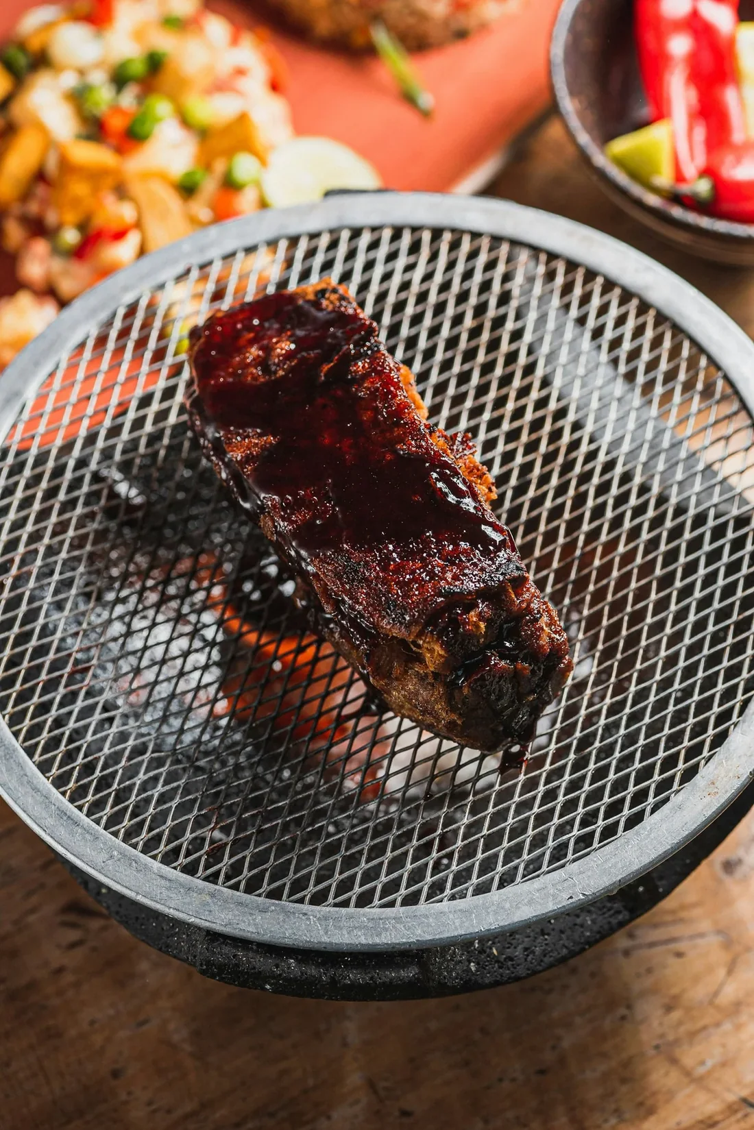 Sườn heo nướng mật ong