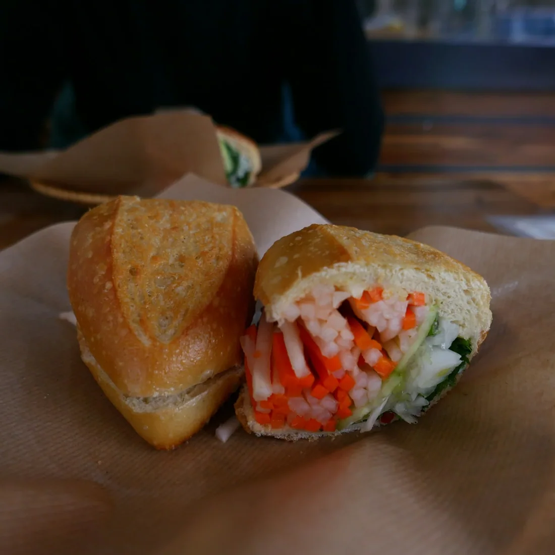 Bánh mì chay rau củ