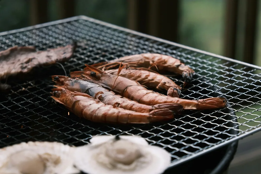 Tôm sú nướng muối ớt