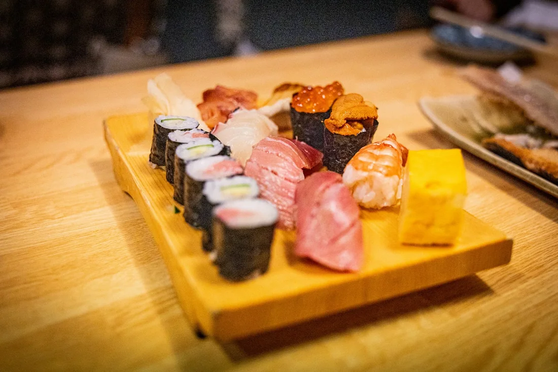 Set nigiri tuyển chọn
