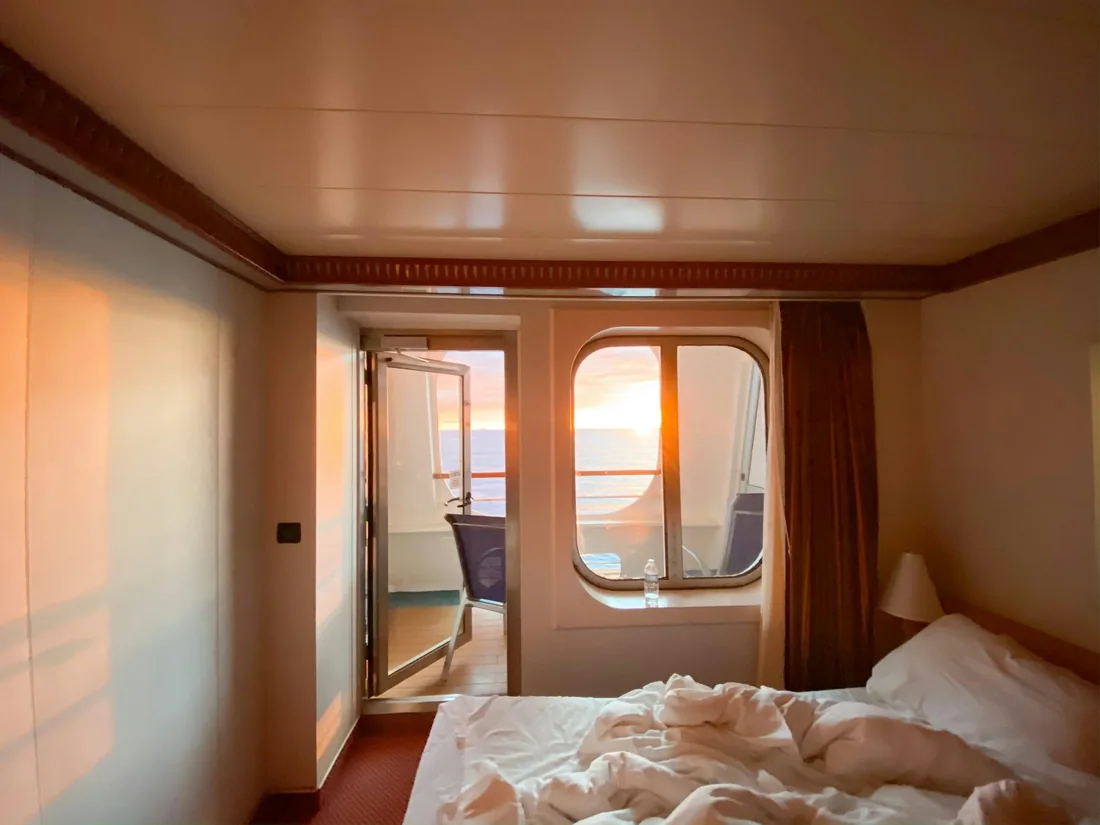 Nâng hạng cabin có ban công