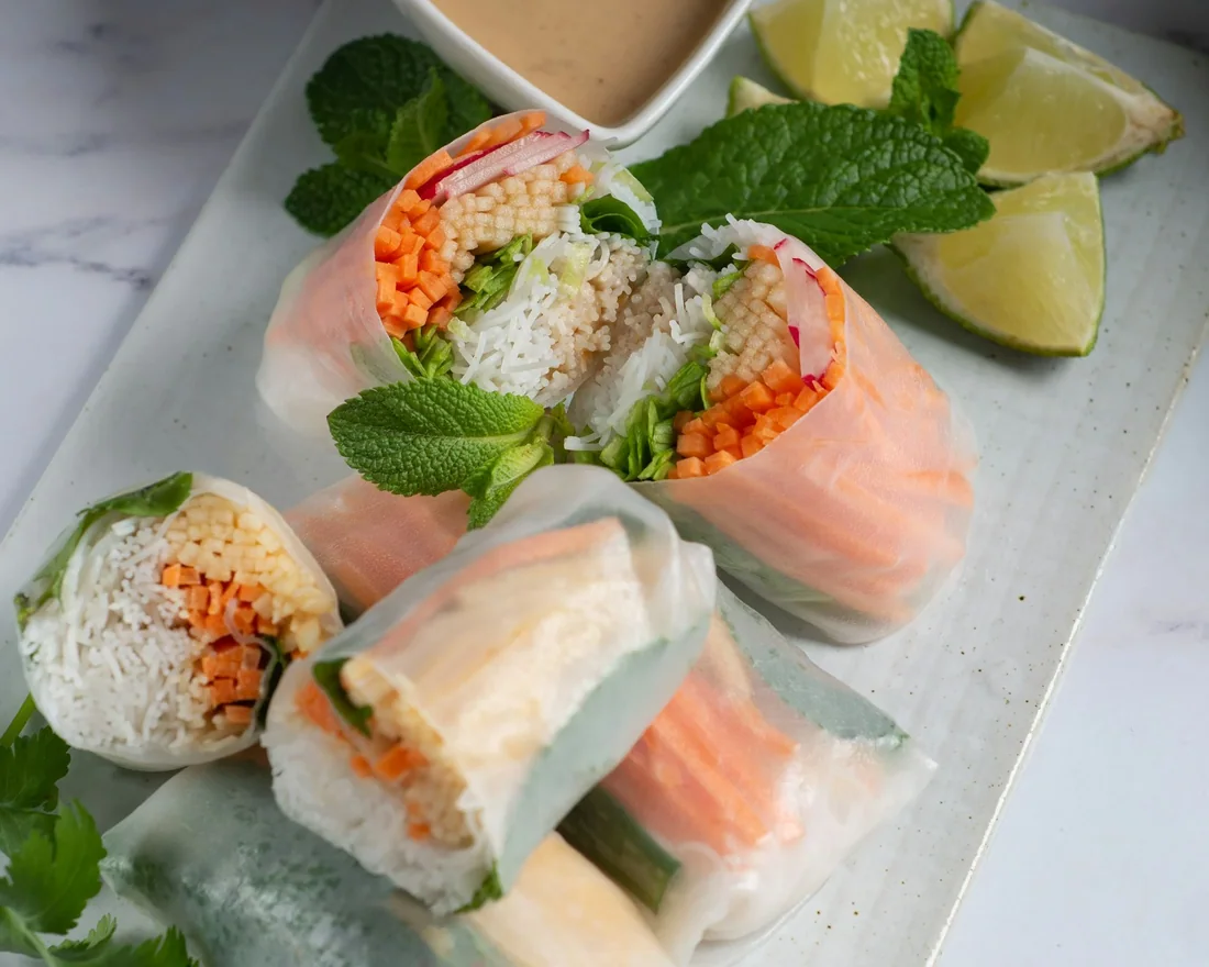 Gỏi cuốn chay rau củ
