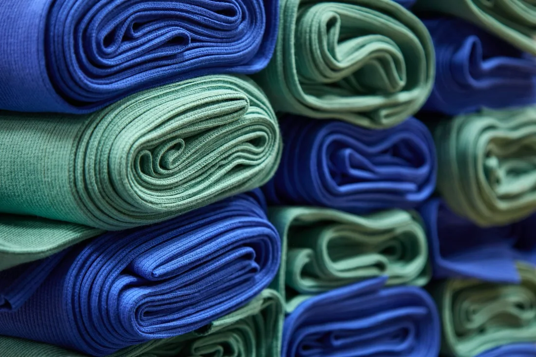 Vải thun gân cotton