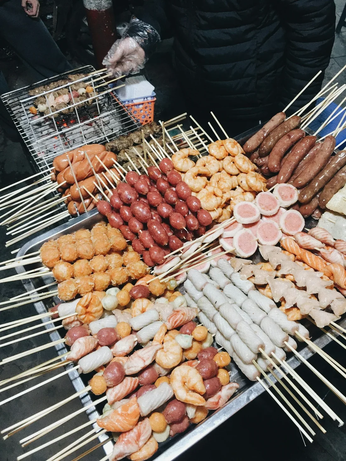 Tour xe máy chợ đêm và xiên nướng