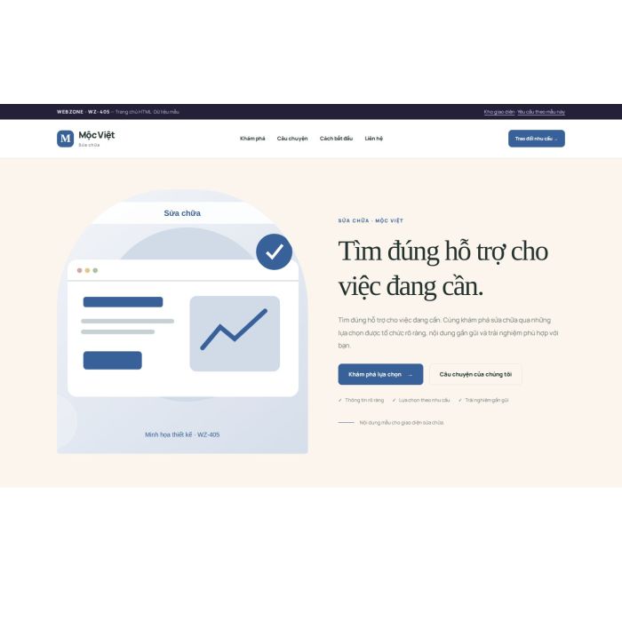 Ảnh chụp Giao diện HTML sửa chữa — Kể chuyện | WZ-405